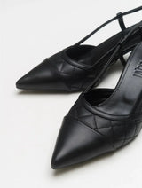 Immaculate Vegan - Prologue Shoes Point - Black Heeled Shoe (Women)