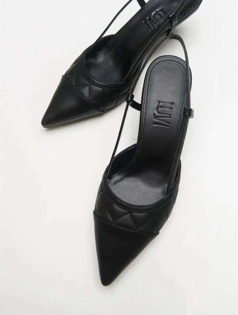 Prologue Shoes Point - Black Heeled Shoe (Women)