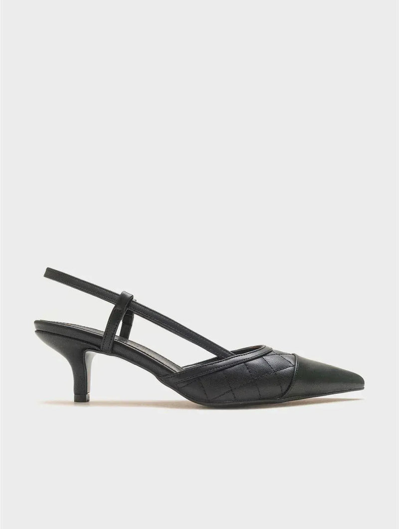 Prologue Shoes Point - Black Heeled Shoe (Women)