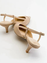 Immaculate Vegan - Prologue Shoes Point - Nude Heeled Shoe (Women)