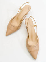 Immaculate Vegan - Prologue Shoes Point - Nude Heeled Shoe (Women)