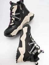 Immaculate Vegan - Prologue Shoes Seraphine - Black Purple Sport Boot (Women)