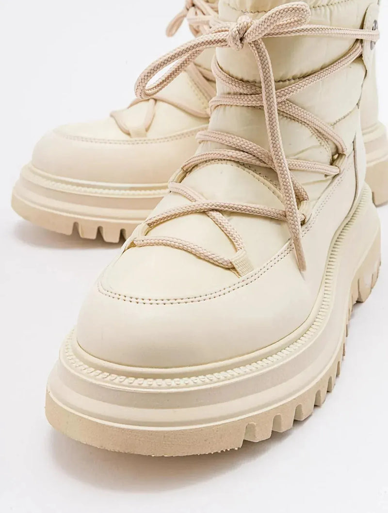 Prologue Shoes Weld - Beige Snow Boot (Women)