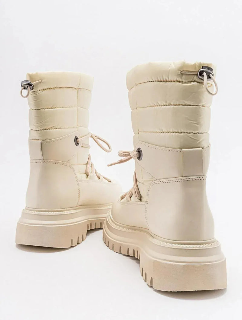 Prologue Shoes Weld - Beige Snow Boot (Women)