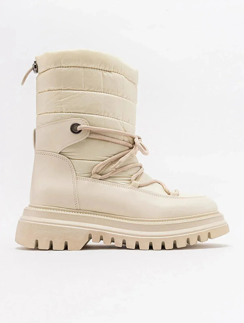 Prologue Shoes Weld - Beige Snow Boot (Women)