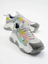 Immaculate Vegan - Prologue Shoes Lecce - White Multi Sneaker (Women)