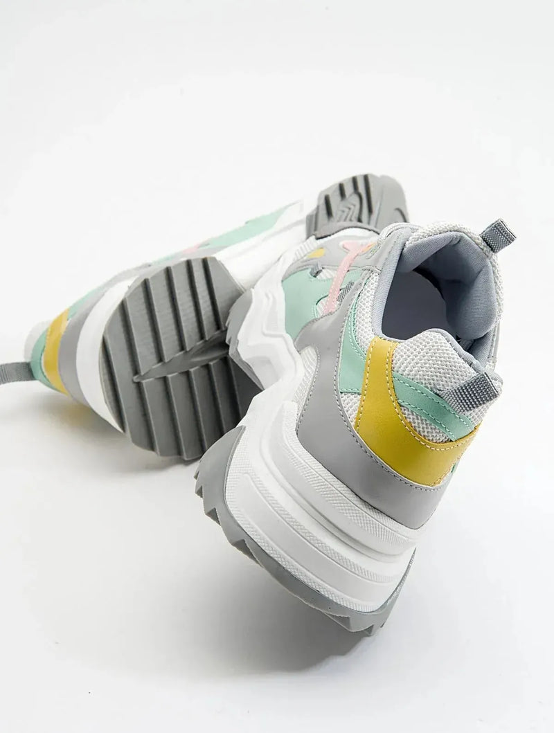 Prologue Shoes Lecce - White Multi Sneaker (Women)