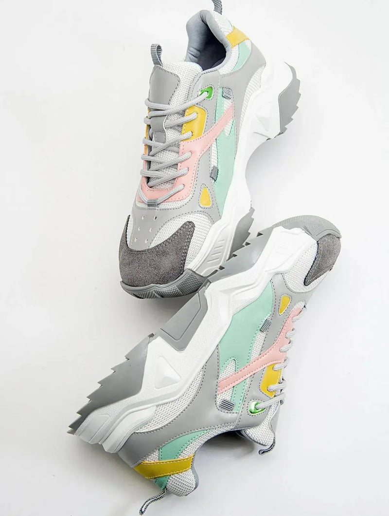Prologue Shoes Lecce - White Multi Sneaker (Women)
