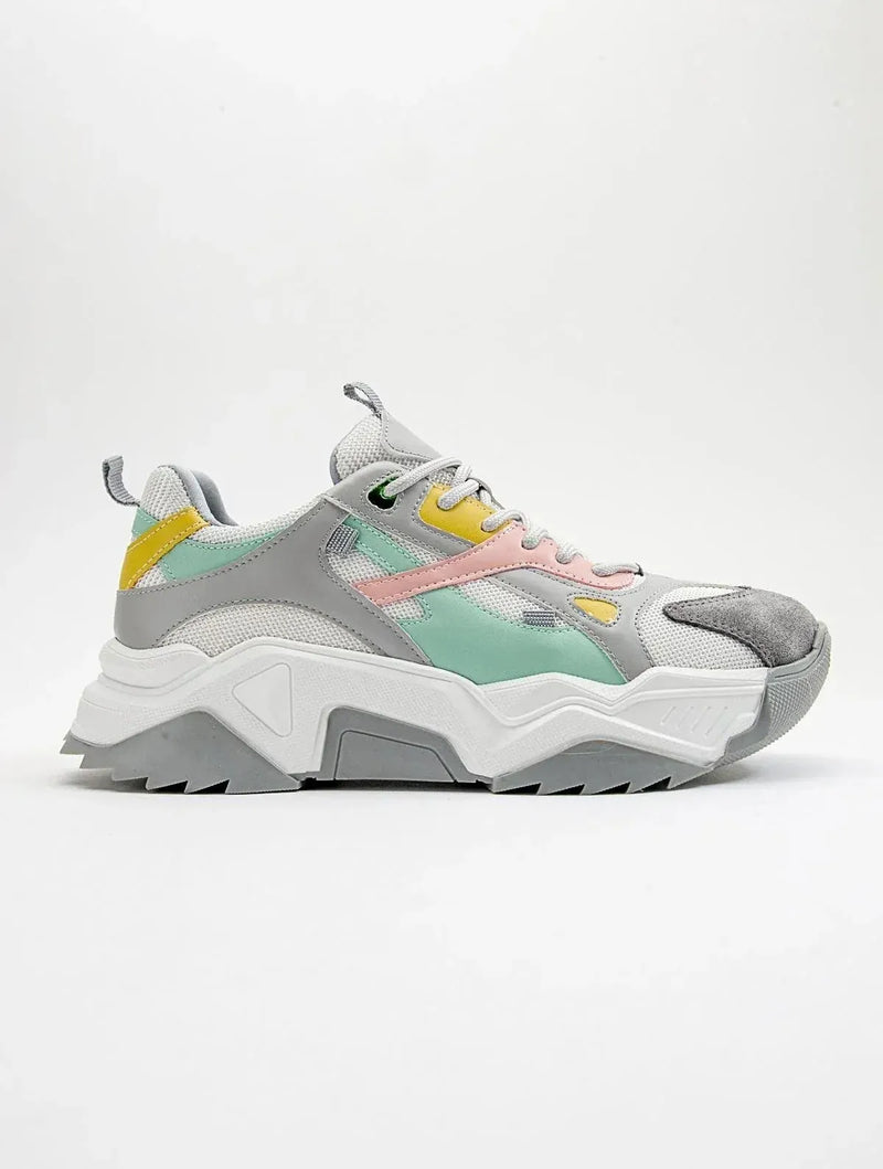 Prologue Shoes Lecce - White Multi Sneaker (Women)