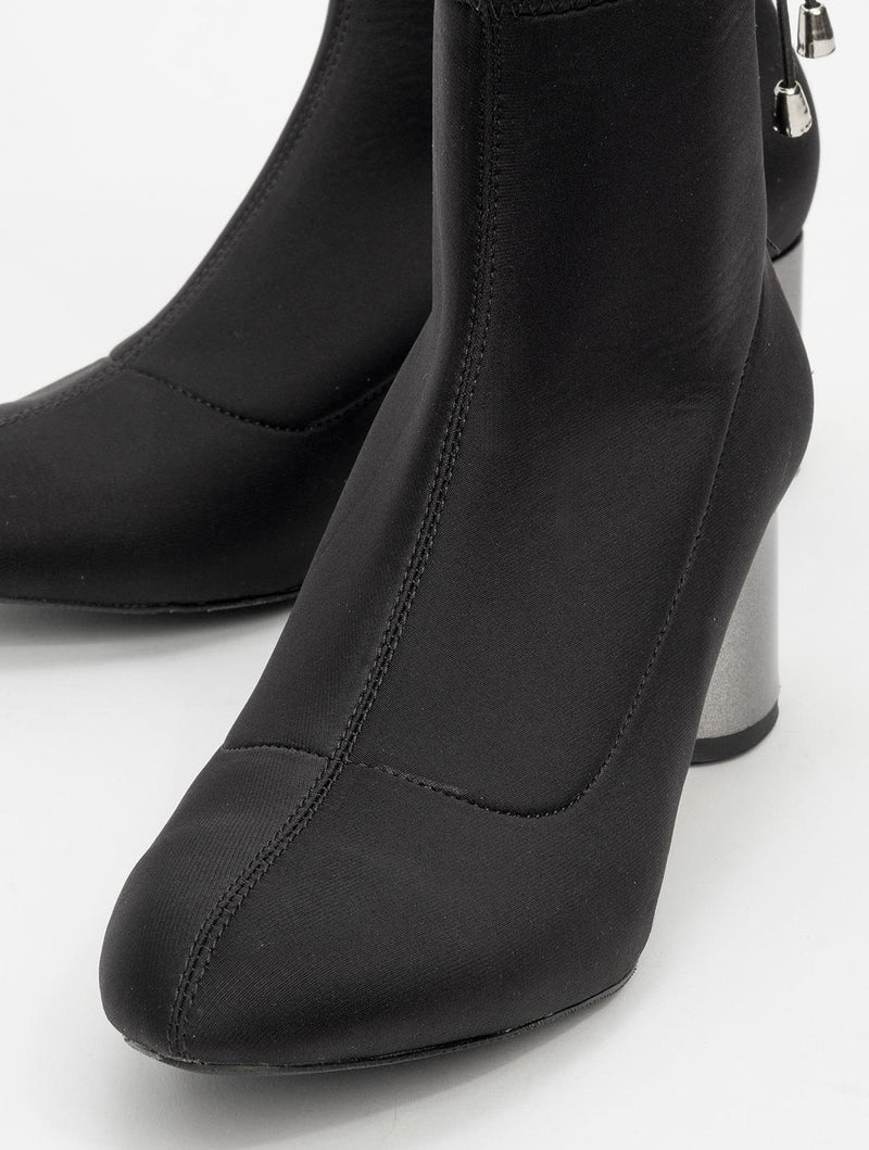 Prologue Shoes Landes - Black Block Heel Boot (Women)