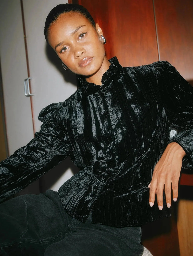 Albaray Crushed Velvet Jacket