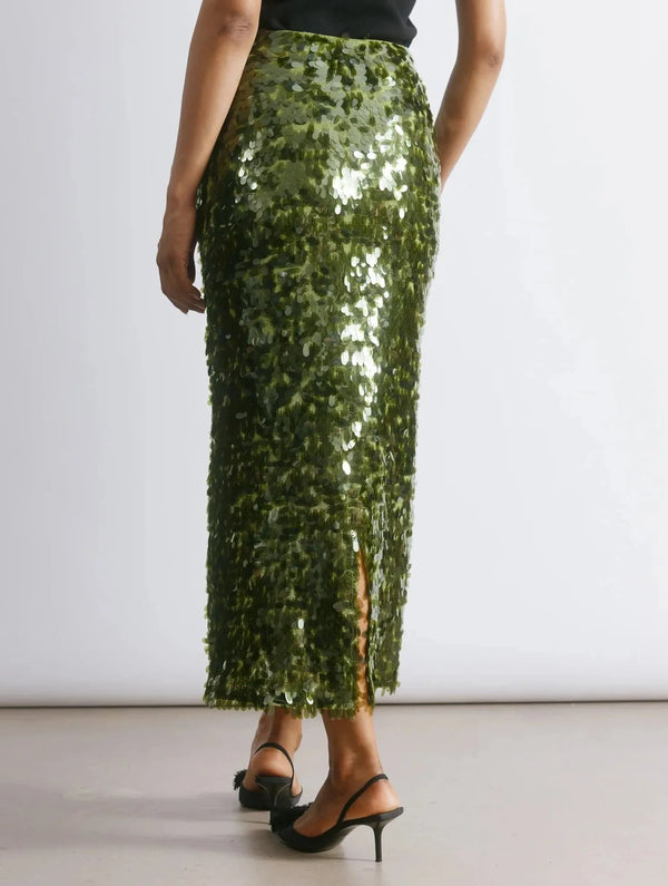 Albaray Drop Sequin Skirt