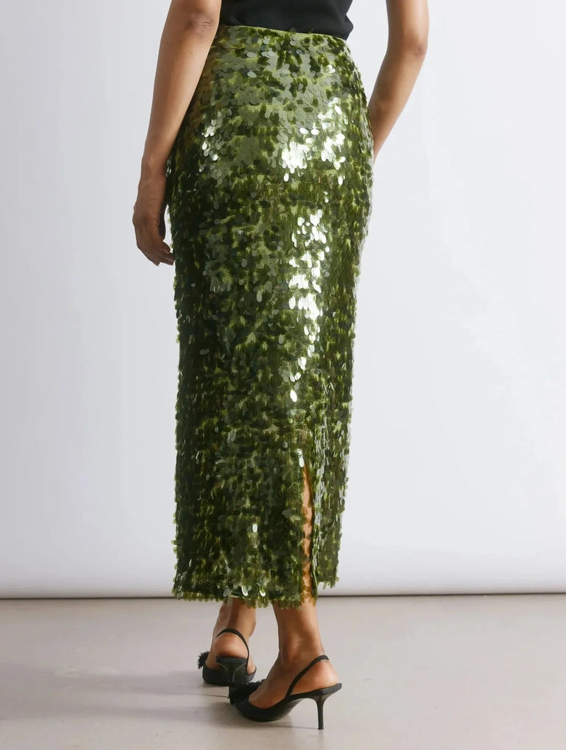 Albaray Drop Sequin Skirt