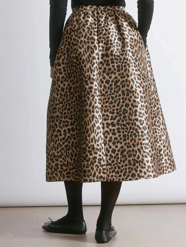 Albaray Animal Taffeta Full Skirt