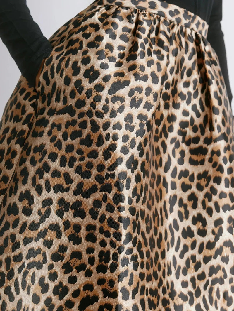 Albaray Animal Taffeta Full Skirt