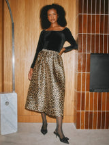 Immaculate Vegan - Albaray Animal Taffeta Full Skirt