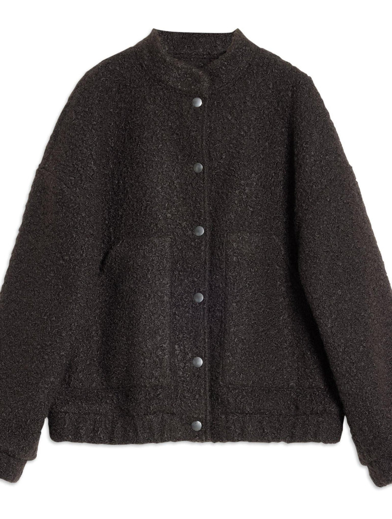 Albaray Curly Bomber Jacket