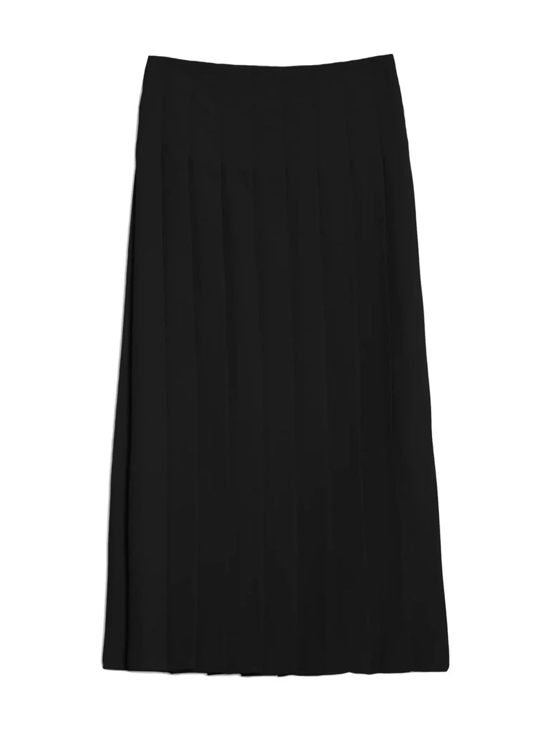 Albaray Black Pleated Skirt