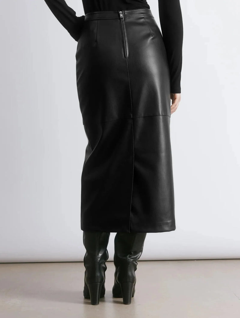 Albaray Faux Leather Pencil Skirt