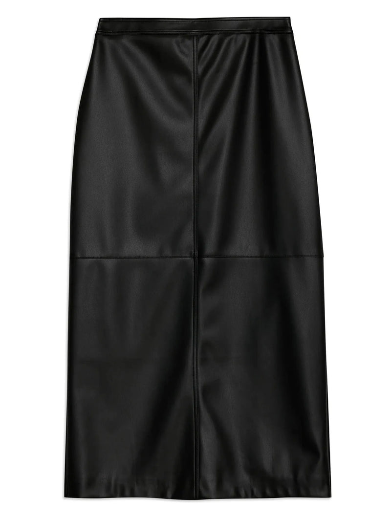 Albaray Faux Leather Pencil Skirt