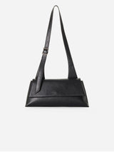 Immaculate Vegan - SKYLA Sofia Vegan Leather Baguette Shoulder Bag | Black