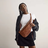 Immaculate Vegan - SKYLA EVE Vegan Crossbody Belt Bag - Cognac