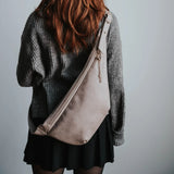 Immaculate Vegan - SKYLA EVE Vegan Crossbody Belt Bag - Sand