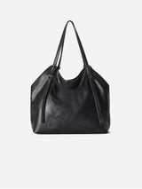 Immaculate Vegan - SKYLA Basia Vegan Leather Slouchy Tote Bag | Black