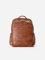 Immaculate Vegan - SKYLA Kenya Vegan Leather Travel Backpack | Cognac