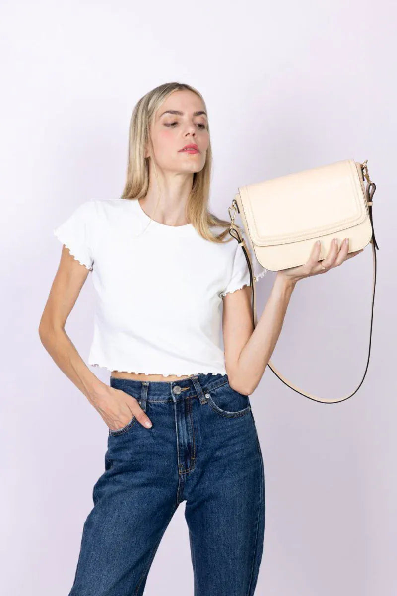 Ashoka Paris Sac Brigitte Couture Bambou Sable