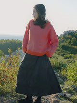 Immaculate Vegan - New Orchard Winter Vegan Skirt | Navy