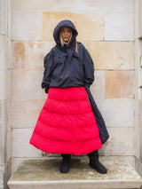 Immaculate Vegan - New Orchard Winter Vegan Skirt Red (limited edition)