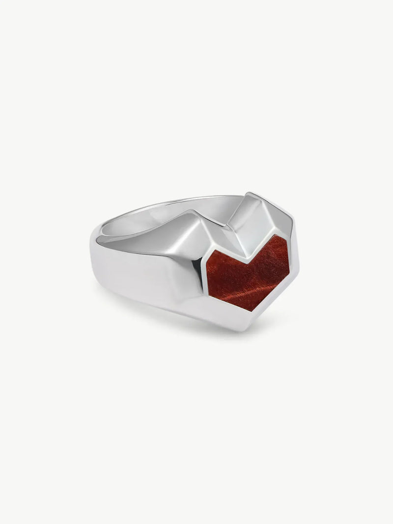 No More Nobody DARYL RING <br> Sterling Silver - Red Tiger Eye