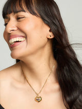 Immaculate Vegan - No More Nobody DARYL NECKLACE <br> 18k Gold Plated - Tiger eye