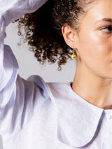 Immaculate Vegan - No More Nobody DAY LIGHT DROP EARRINGS <br> 18k Gold Vermeil one size