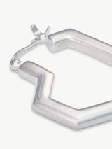 Immaculate Vegan - No More Nobody DARYL SMALL HOOPS <br> Recycled Sterling Silver one size