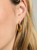 Immaculate Vegan - No More Nobody DARYL SMALL HOOPS <br> 18k Gold Plated one size