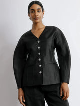 Immaculate Vegan - Albaray Cocoon Sleeve Taffeta Jacket