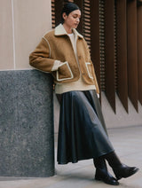 Immaculate Vegan - Albaray Faux Sheepskin Jacket