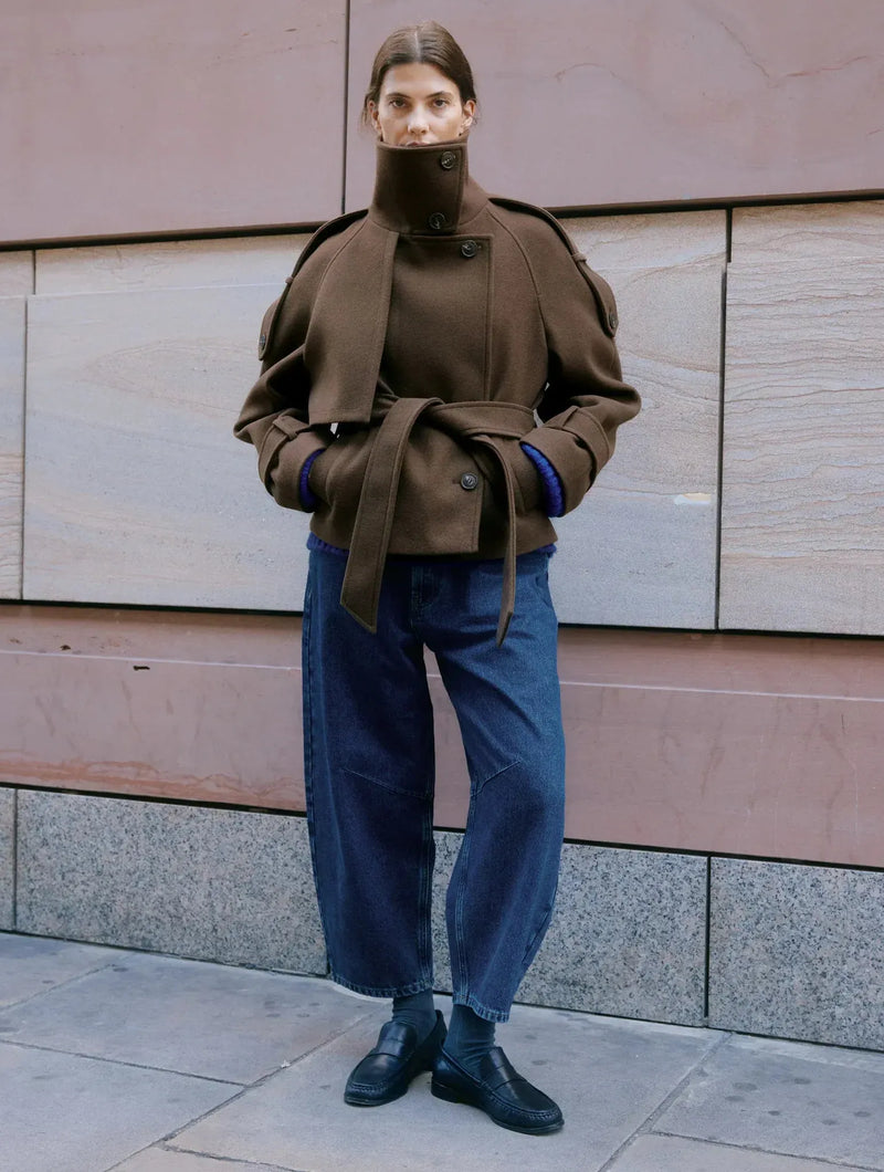 Albaray Short Funnel Neck Jacket