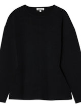 Immaculate Vegan - Albaray Black Cocoon Sleeve Jumper