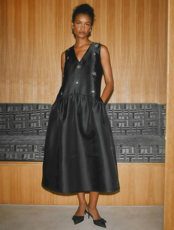 Albaray Crystal Tie Back Dress