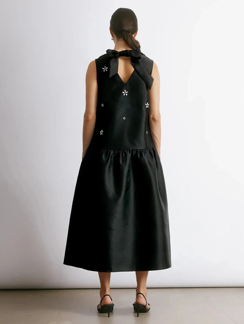 Albaray Crystal Tie Back Dress