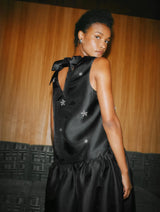 Immaculate Vegan - Albaray Crystal Tie Back Dress