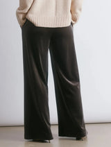 Immaculate Vegan - Albaray Velvet Wide Leg Trousers