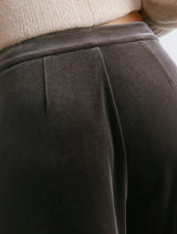 Immaculate Vegan - Albaray Velvet Wide Leg Trousers