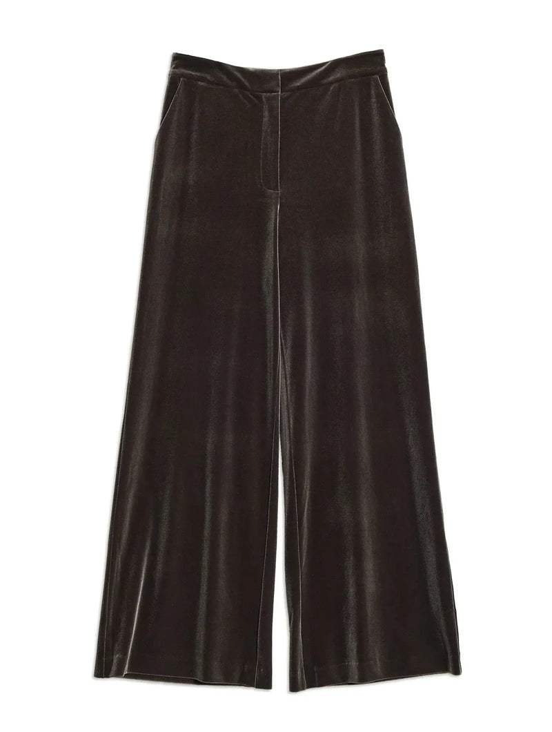 Albaray Velvet Wide Leg Trousers