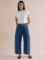 Immaculate Vegan - Albaray Relaxed Mid-Rise Barrel Jeans