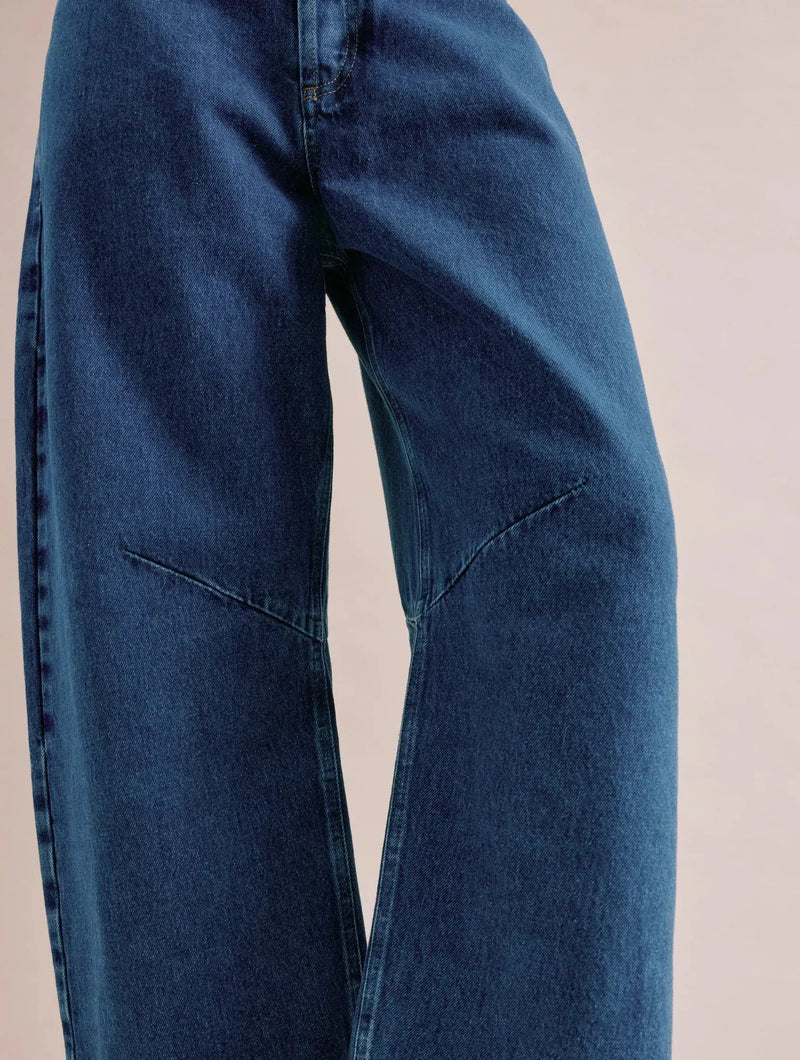 Albaray Relaxed Mid-Rise Barrel Jeans