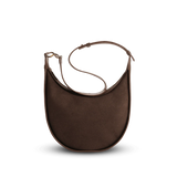 Immaculate Vegan - Melina Bucher Loulou Vegan Suede Shoulder Bag | Coffee Coffee